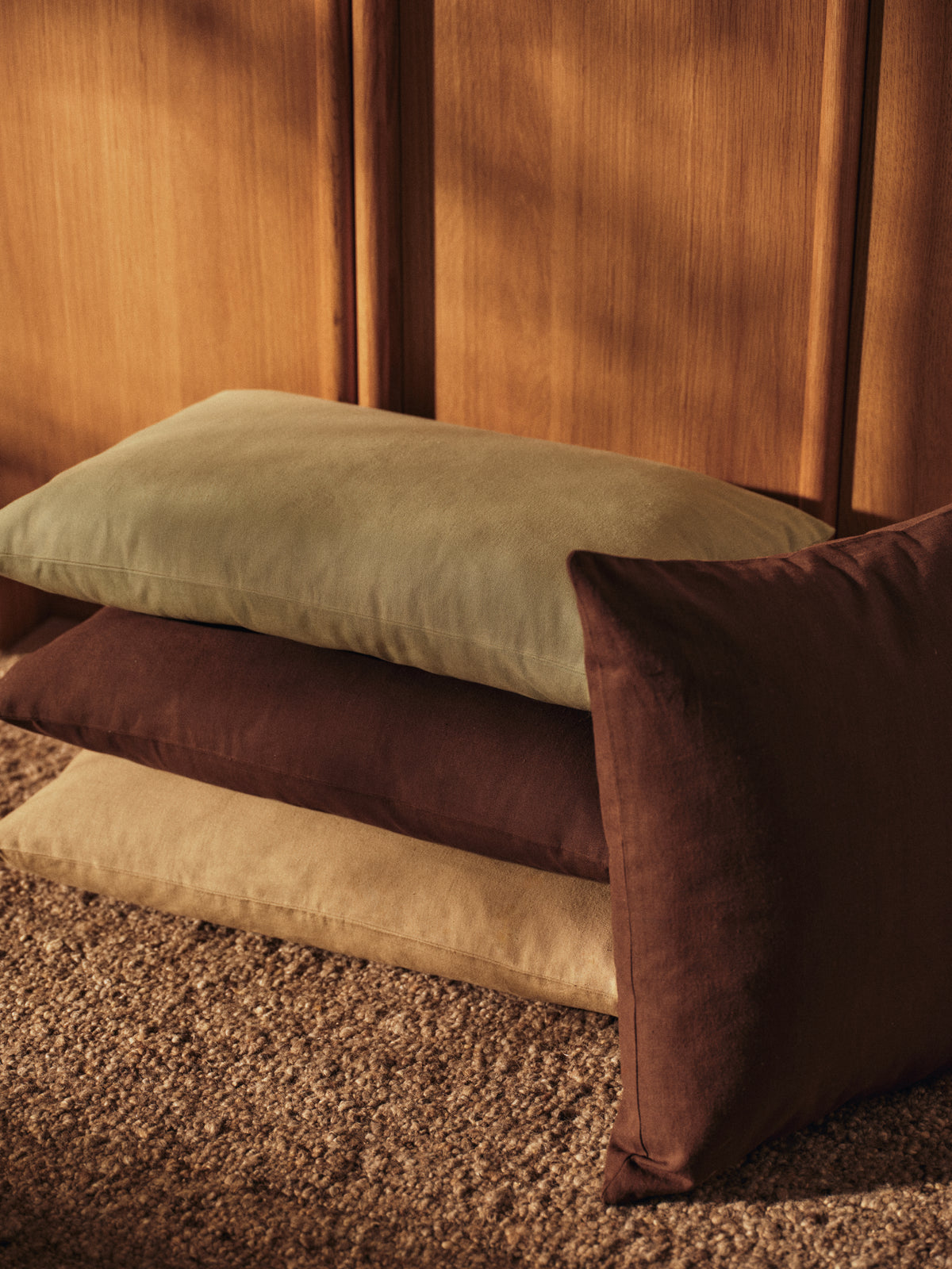 Ferm Living Sen coussin - Dark Chocolate