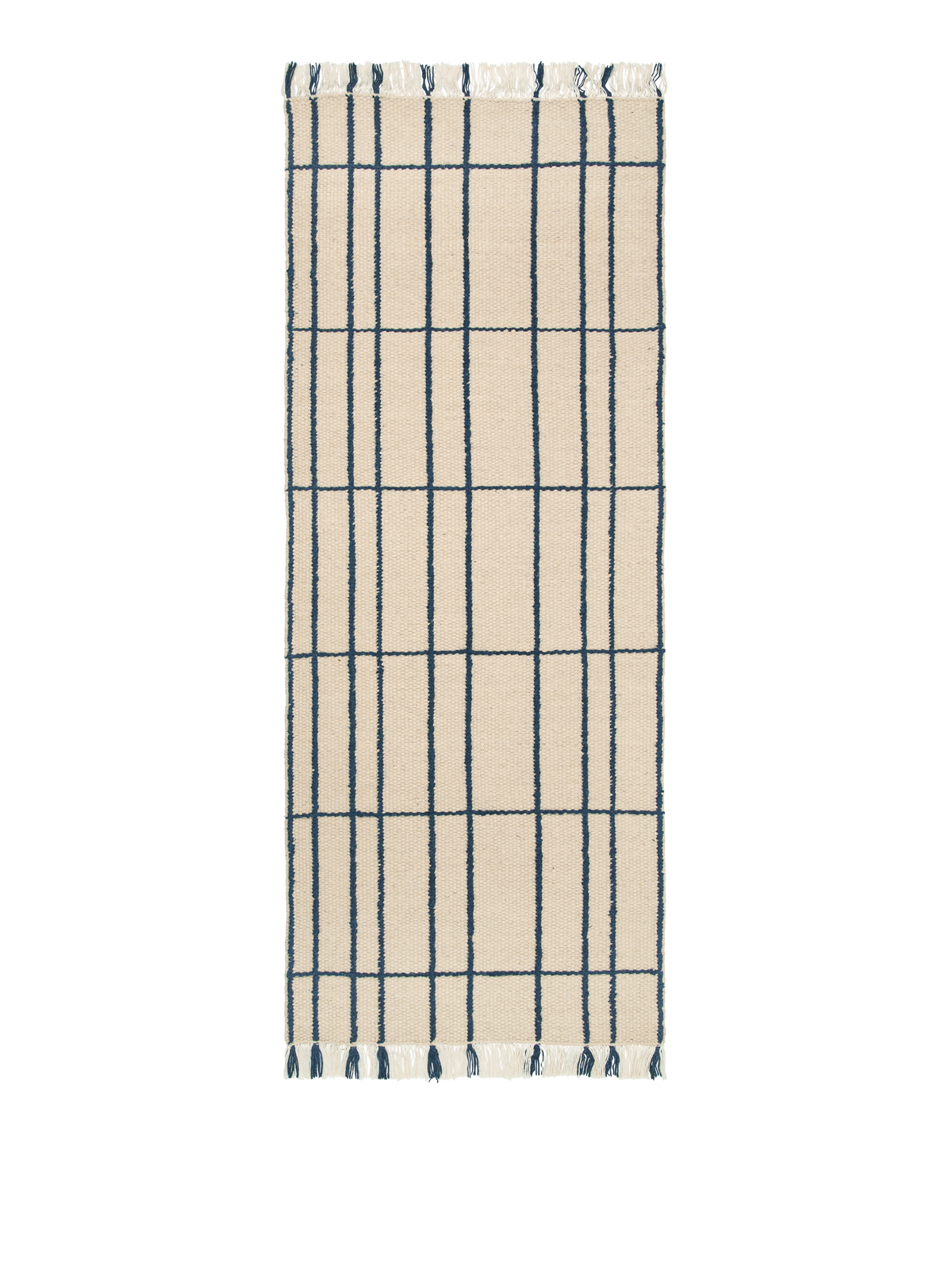 Ferm Living Sen Runner - 80 x 200 - Pergamena/Indaco