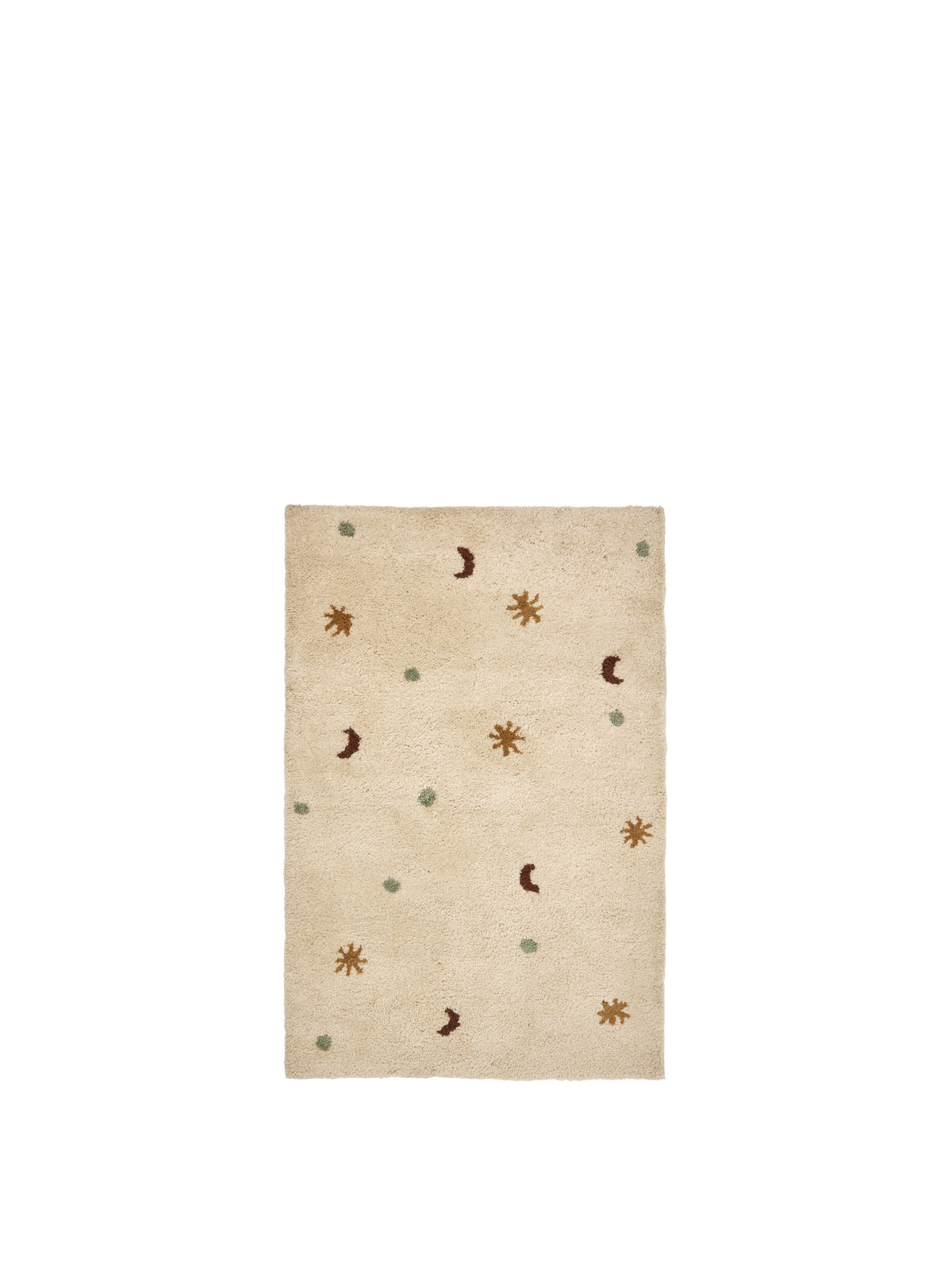 Ferm Living Skye tufted rug - 80 x 120 - Parchment