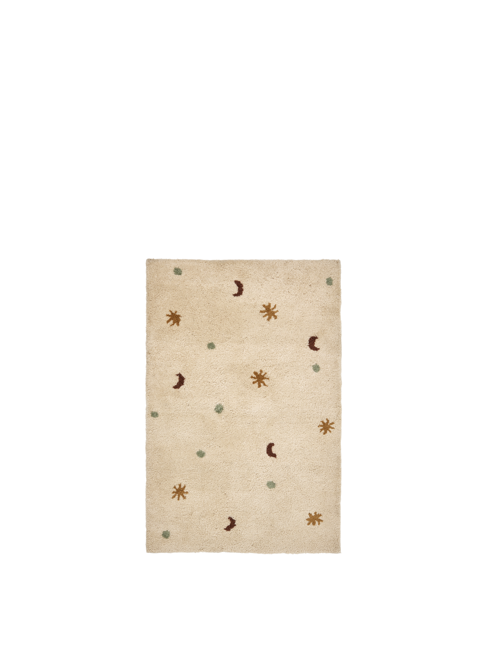 Ferm Living Skye Tufting-Teppich - 80 x 120 - Parchment