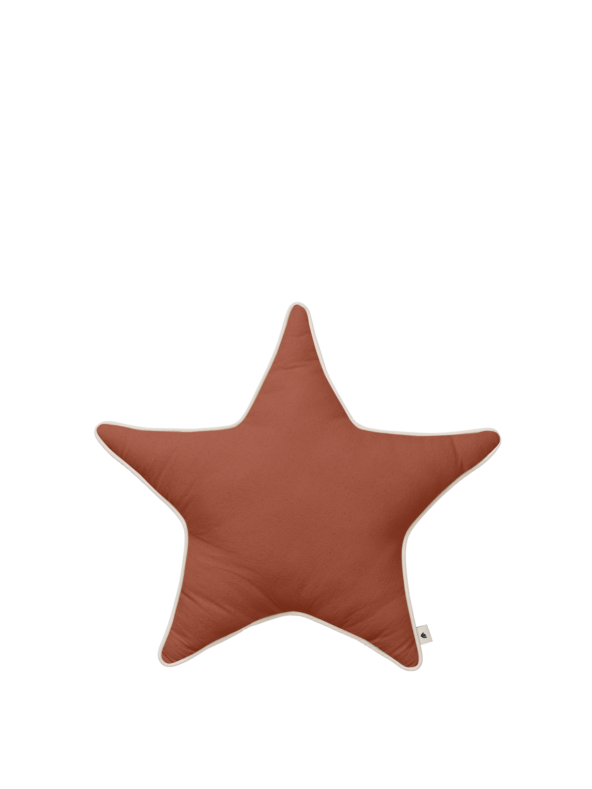 Ferm Living Star Coussin - Brown Clay