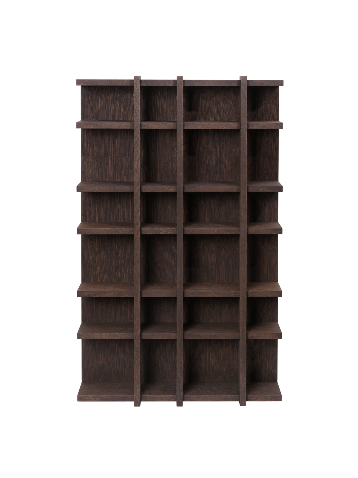 Ferm Living Tilem Shelf - 4x6 - Dark Stained Oak