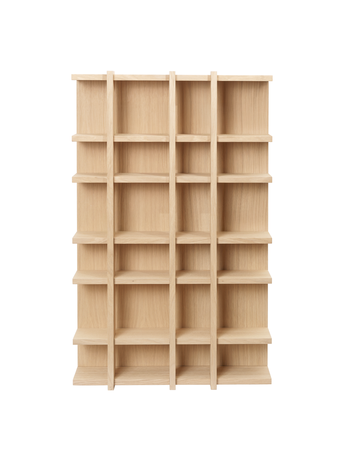 Ferm Living Tilem Shelf - 4x6 - Natural Oak Veneer