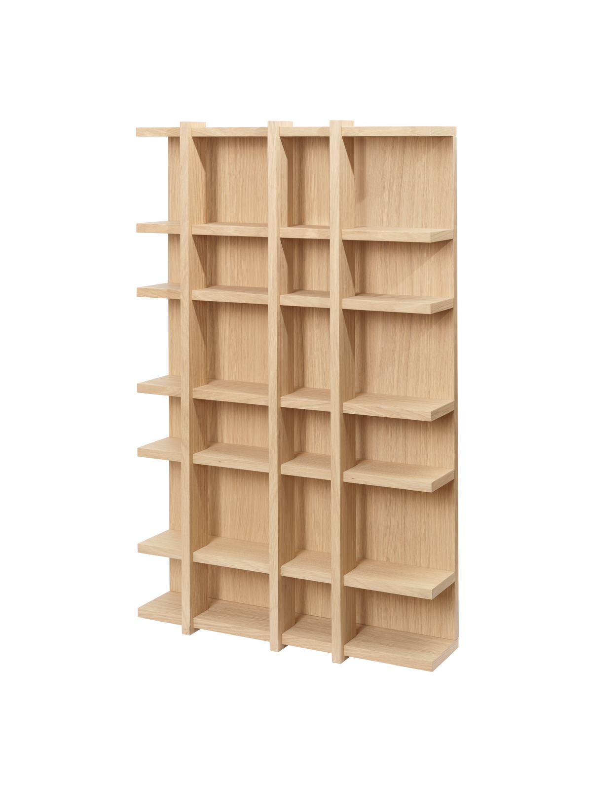Ferm Living Tilem Shelf - 4x6 - Natural Oak Veneer