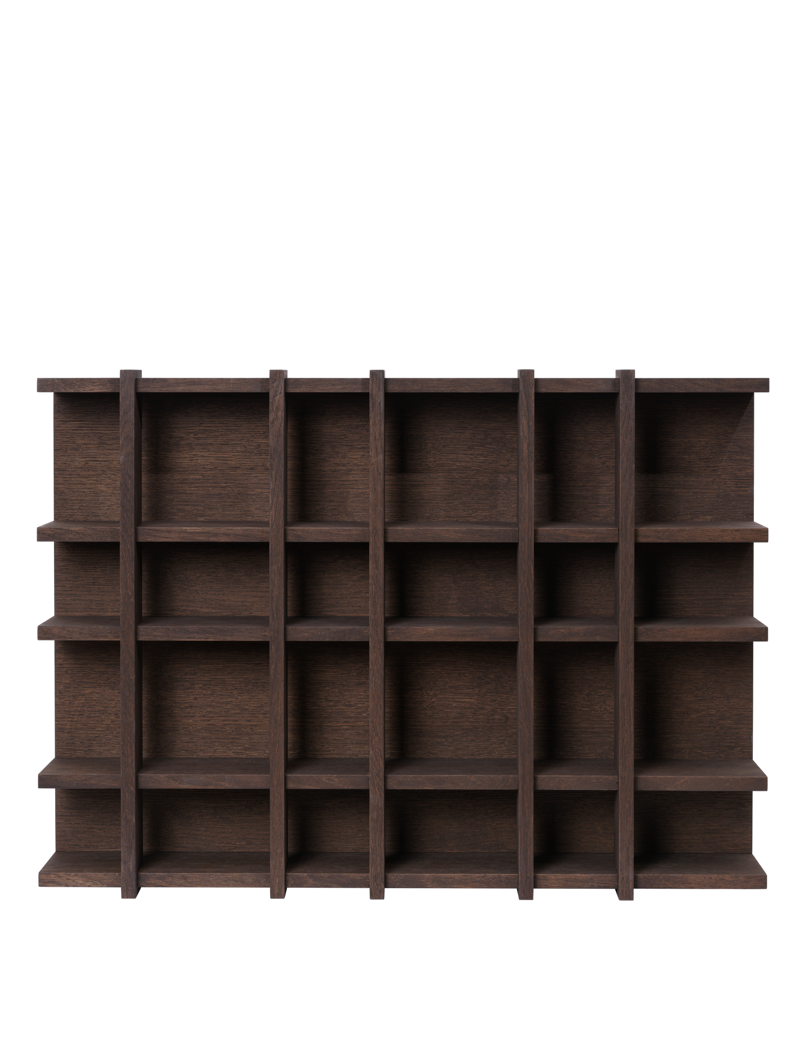 Ferm Living Tilem Shelf - 6x4 - Dark Stained Oak