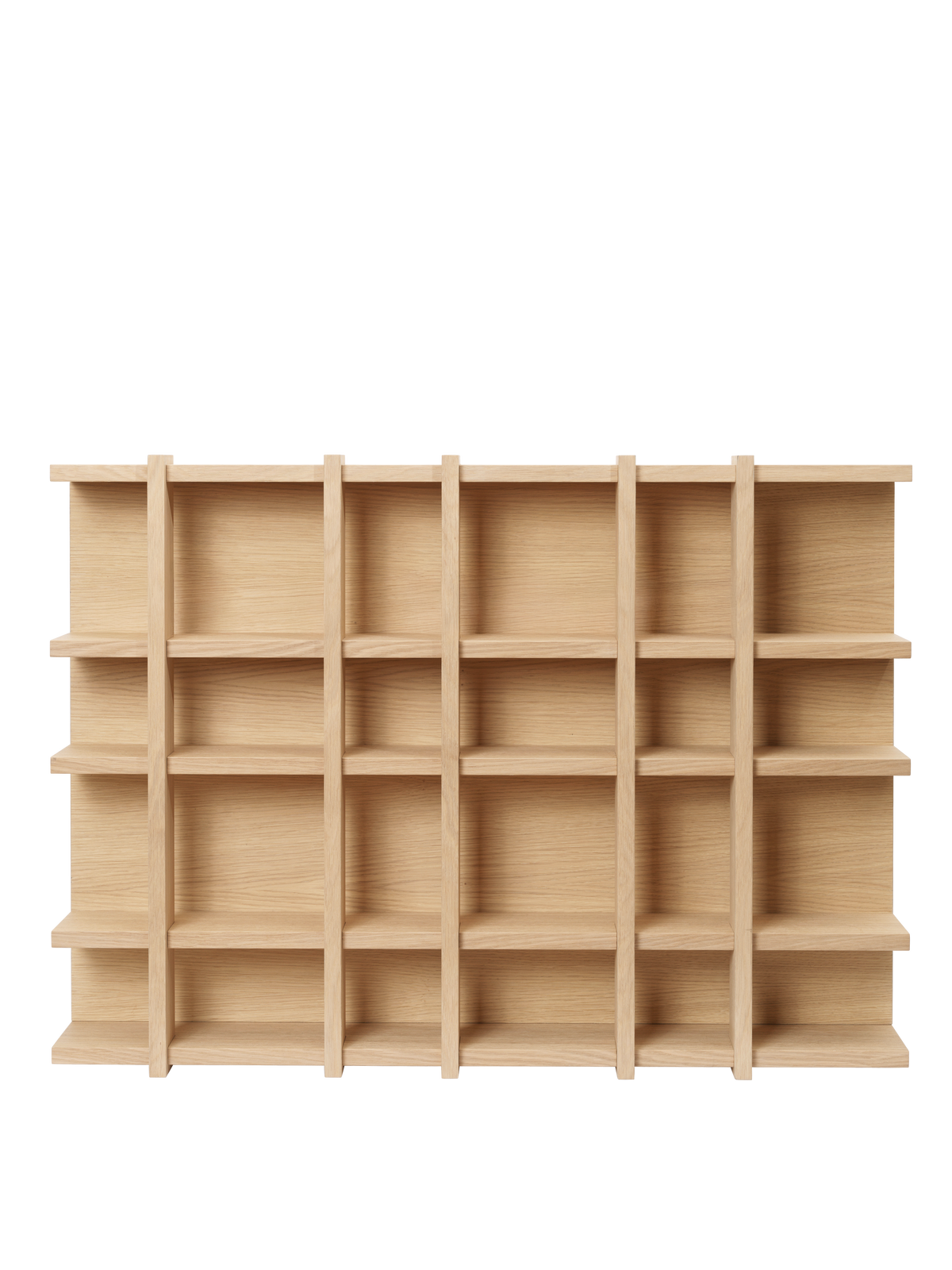 Ferm Living Tilem Shelf - 6x4 - Natural Oak Veneer