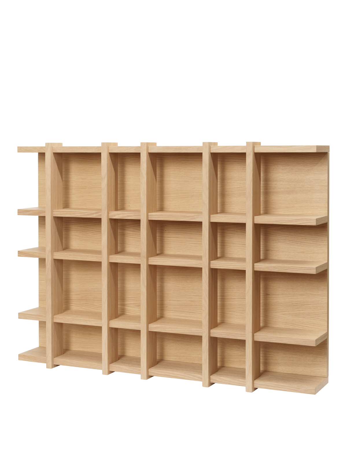 Ferm Living Tilem Shelf - 6x4 - Natural Oak Veneer