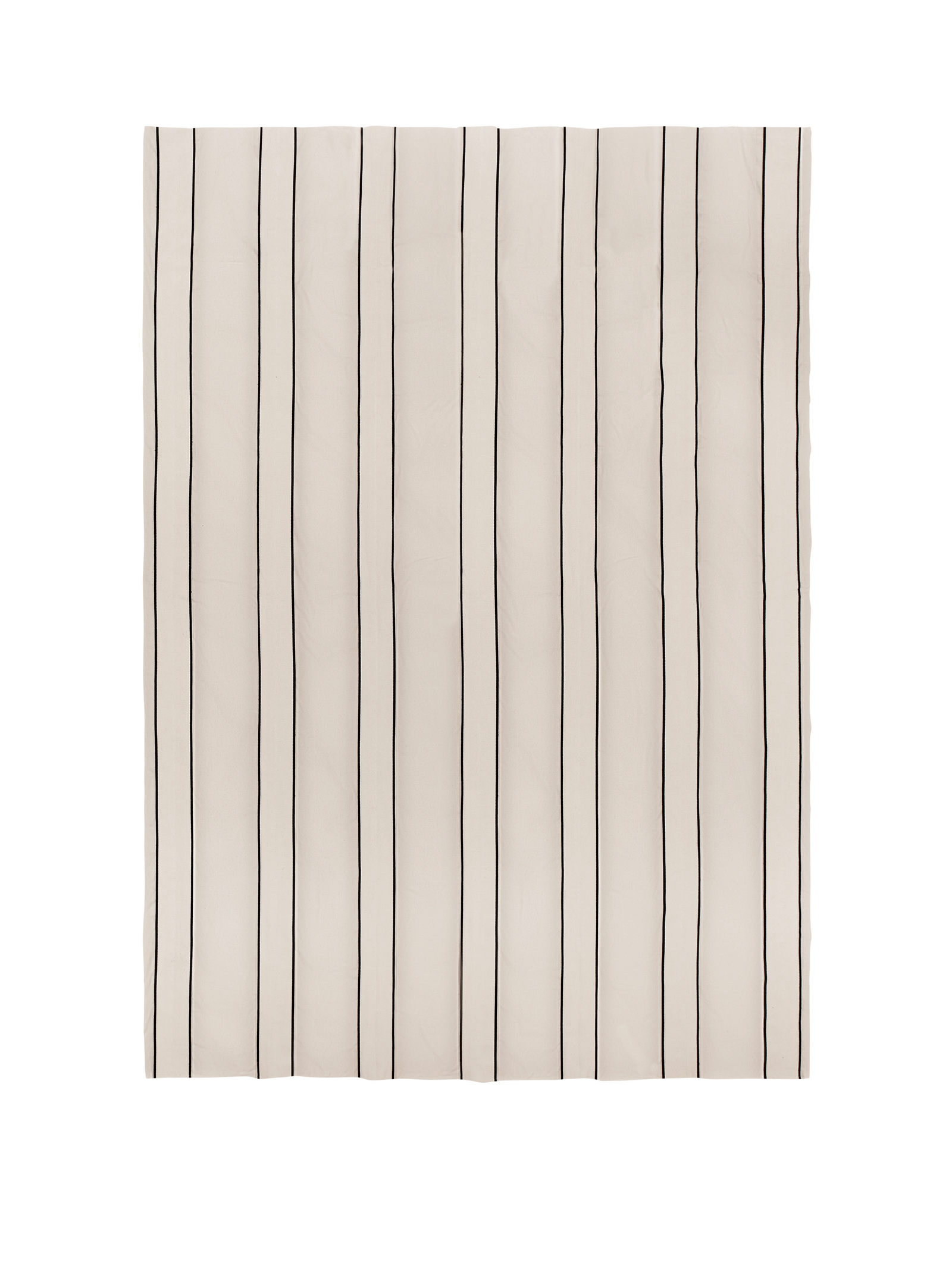Ferm Living Twill Tagesdecke - Single - Off-white/Black