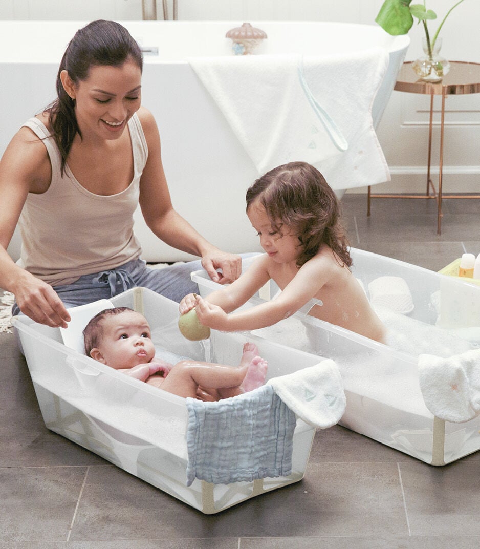 Stokke® Flexi Bath® Baignoire pour bébé, Sandy Beige