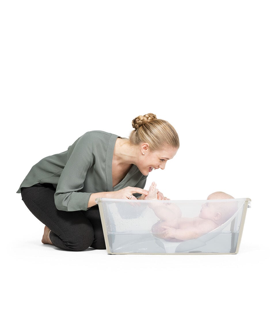Stokke® Flexi Bath® Baignoire pour bébé, Sandy Beige