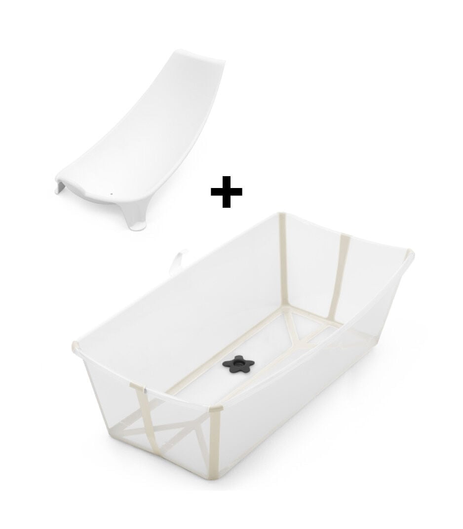 Stokke® Flexi Bath® X-Large bath with newborn insert, Sandy Beige