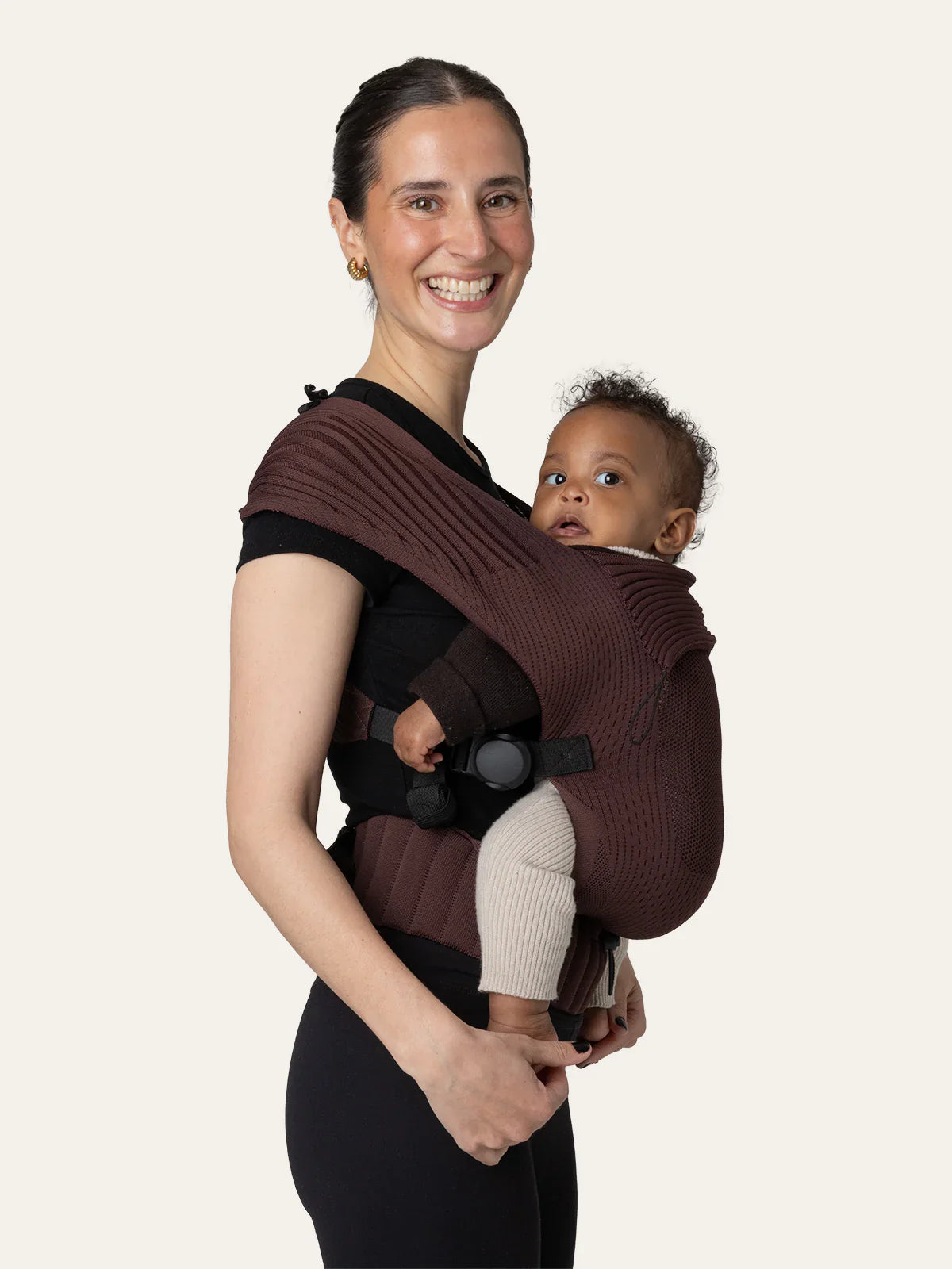 Flybaby Baby Carrier Mocha