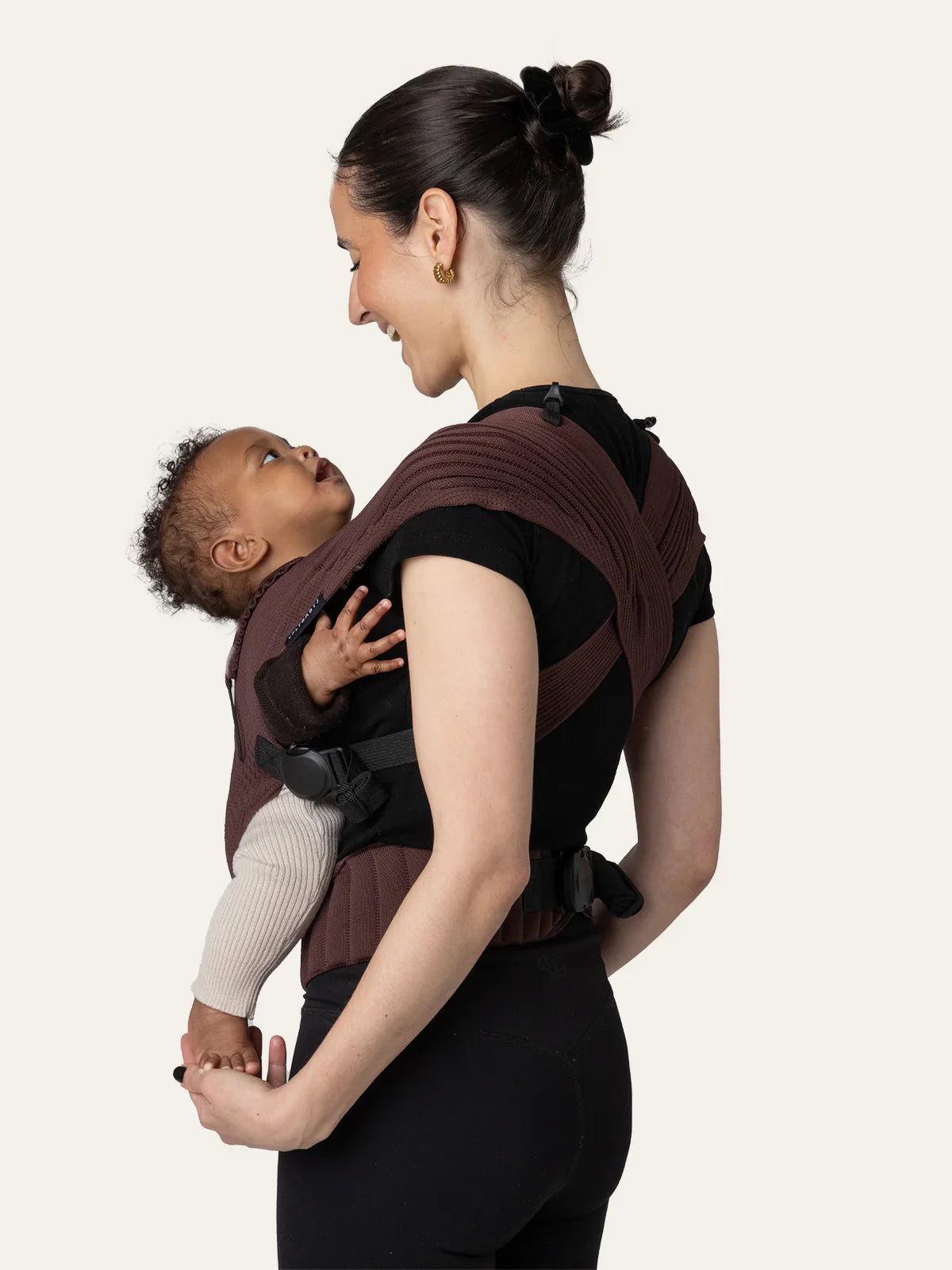 Flybaby Baby Carrier Mocha