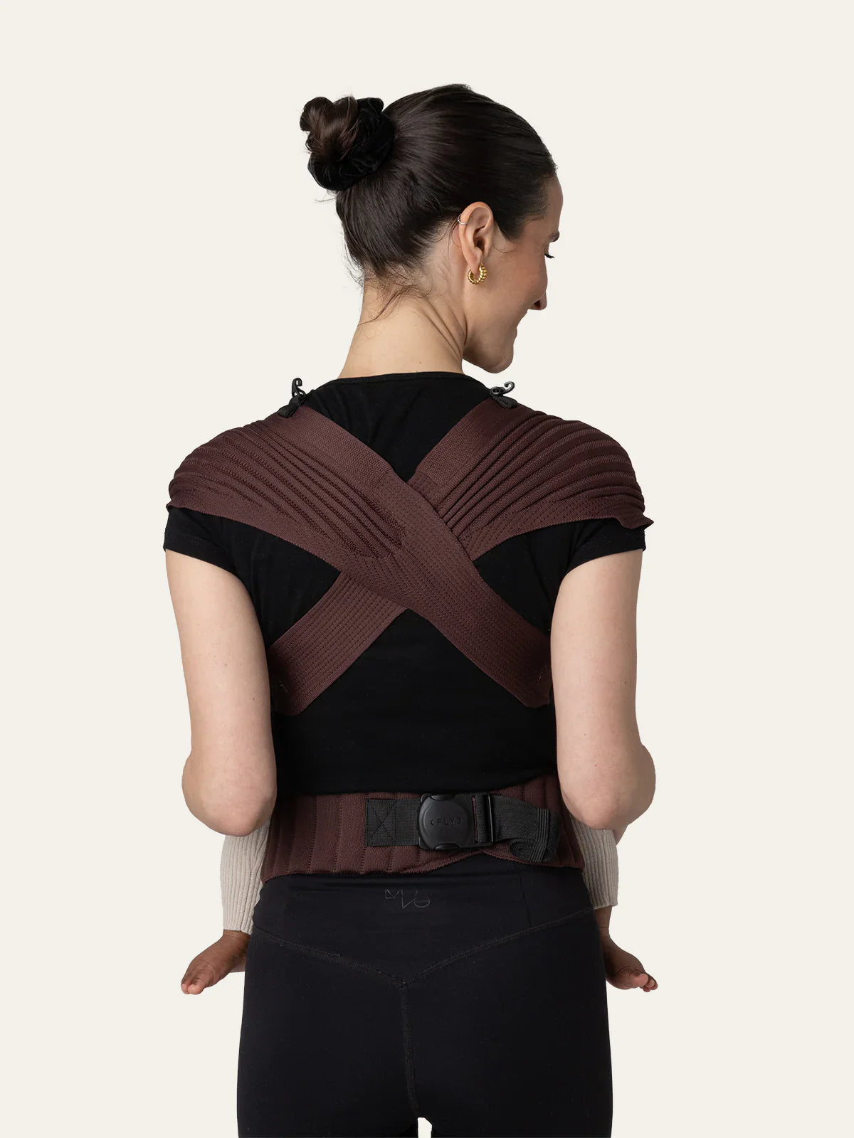 Flybaby Baby Carrier Mocha