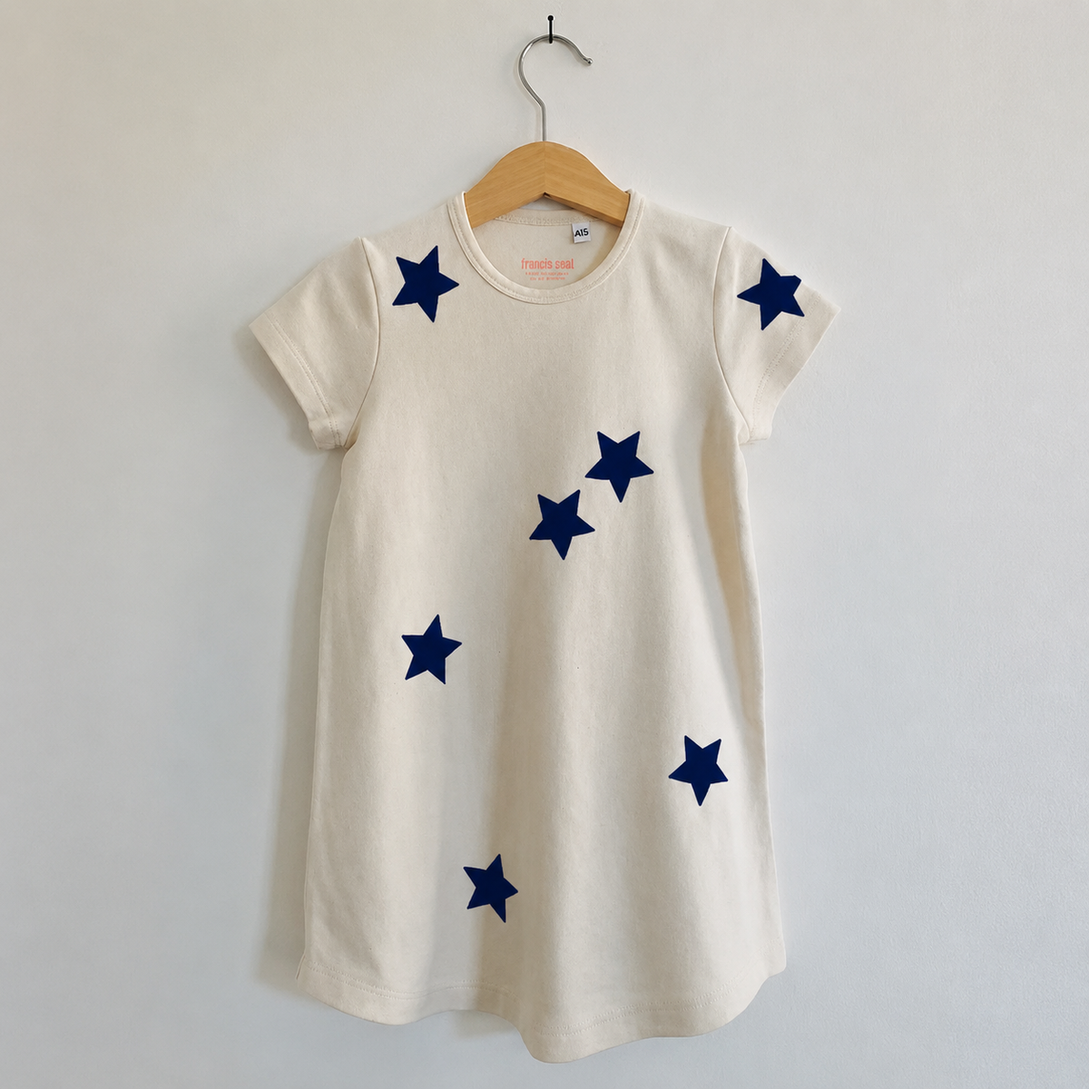 Camicia da notte Francis Ebet stelle blu scuro