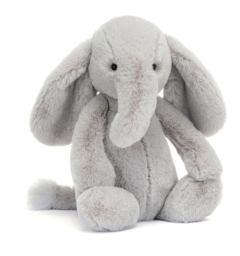 Jellycat Bashful Luxe elephant Thuddeus