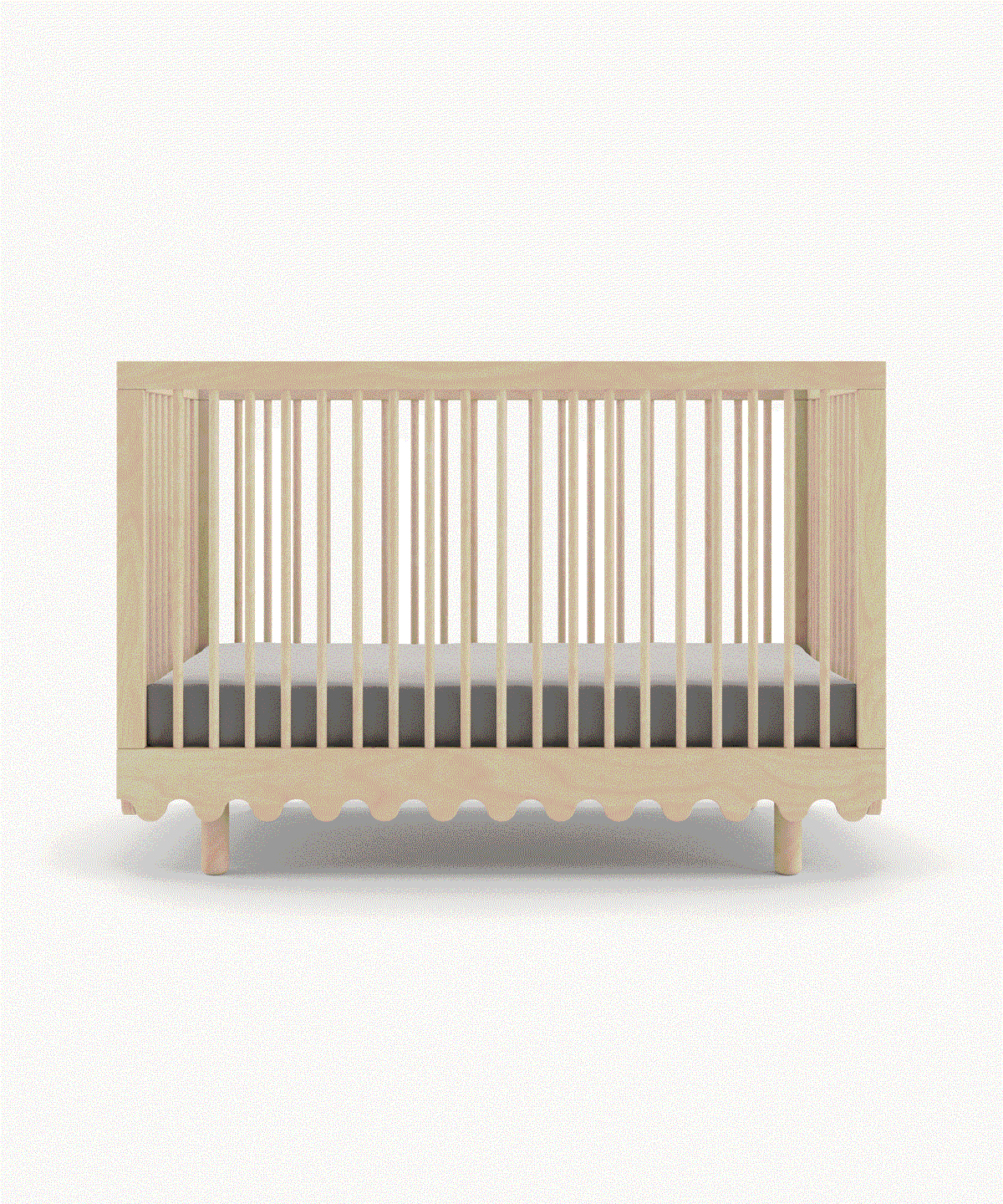 Oeuf NYC Moss Lit bébé, bouleau
