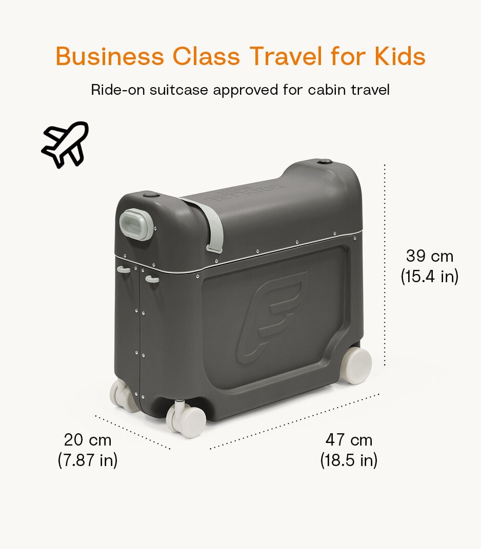 Stokke® JetKids™ BedBox™ - Valise et lit, Midnight Grey