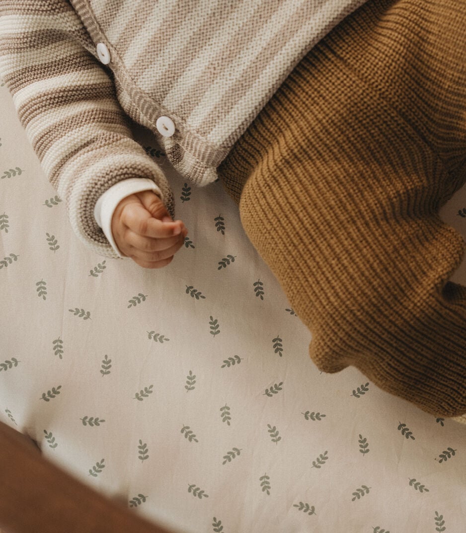 Stokke Drap housse pour lit Stokke® Sleepi™, Leafy Green