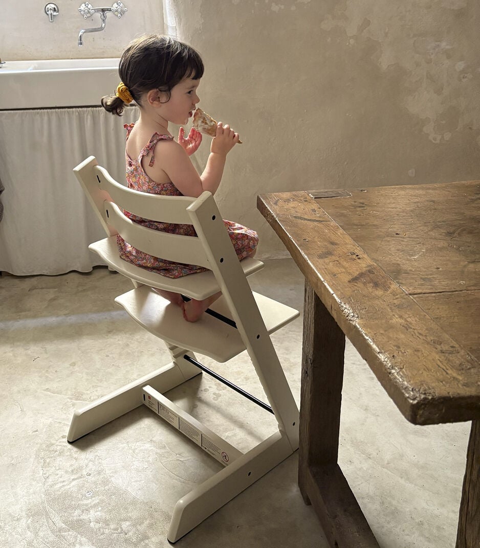 Stokke Tripp Trapp® Chair - Beech, Vanilla White