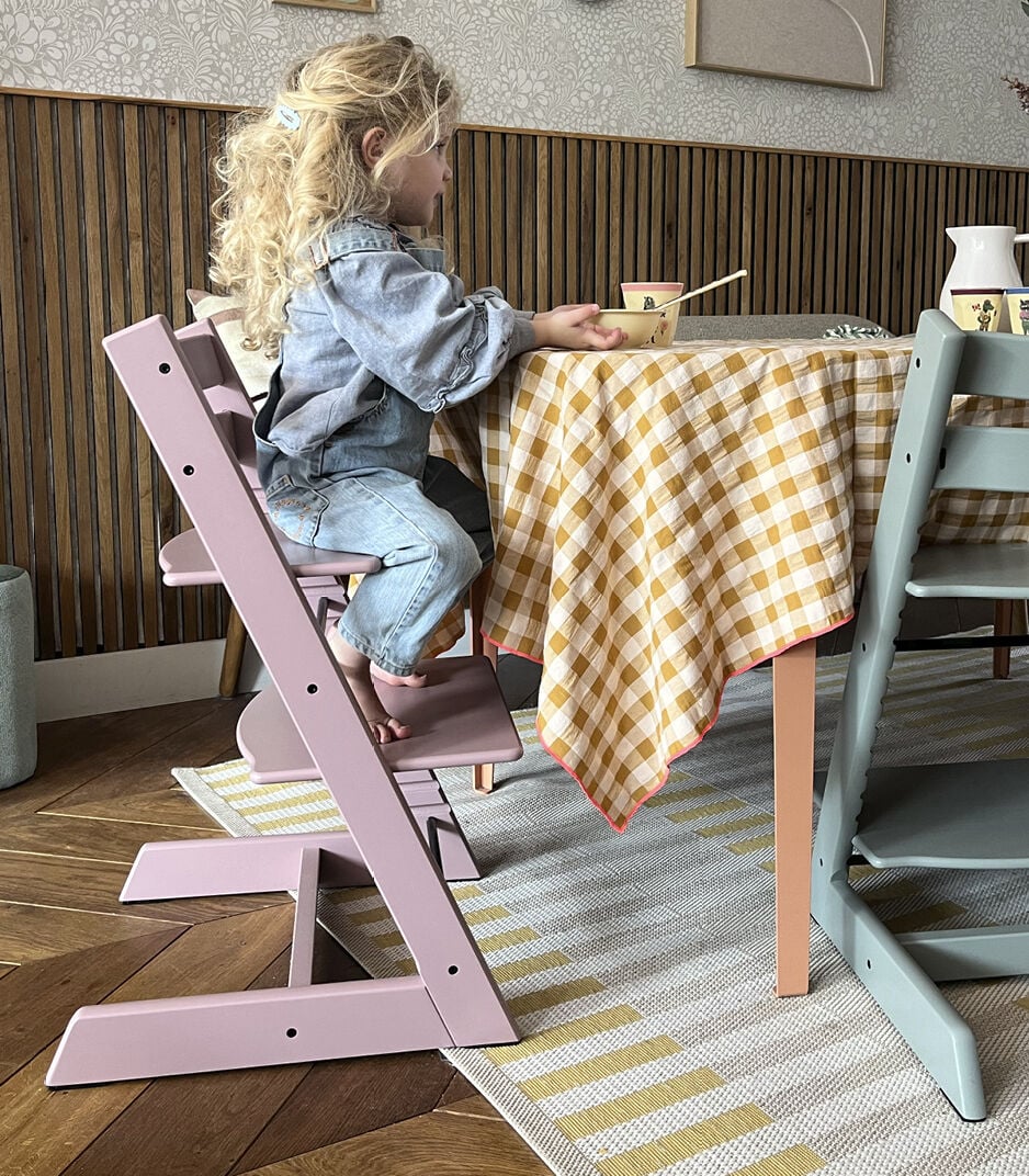 Chaise Stokke Tripp Trapp® - Hêtre, Heather Mauve