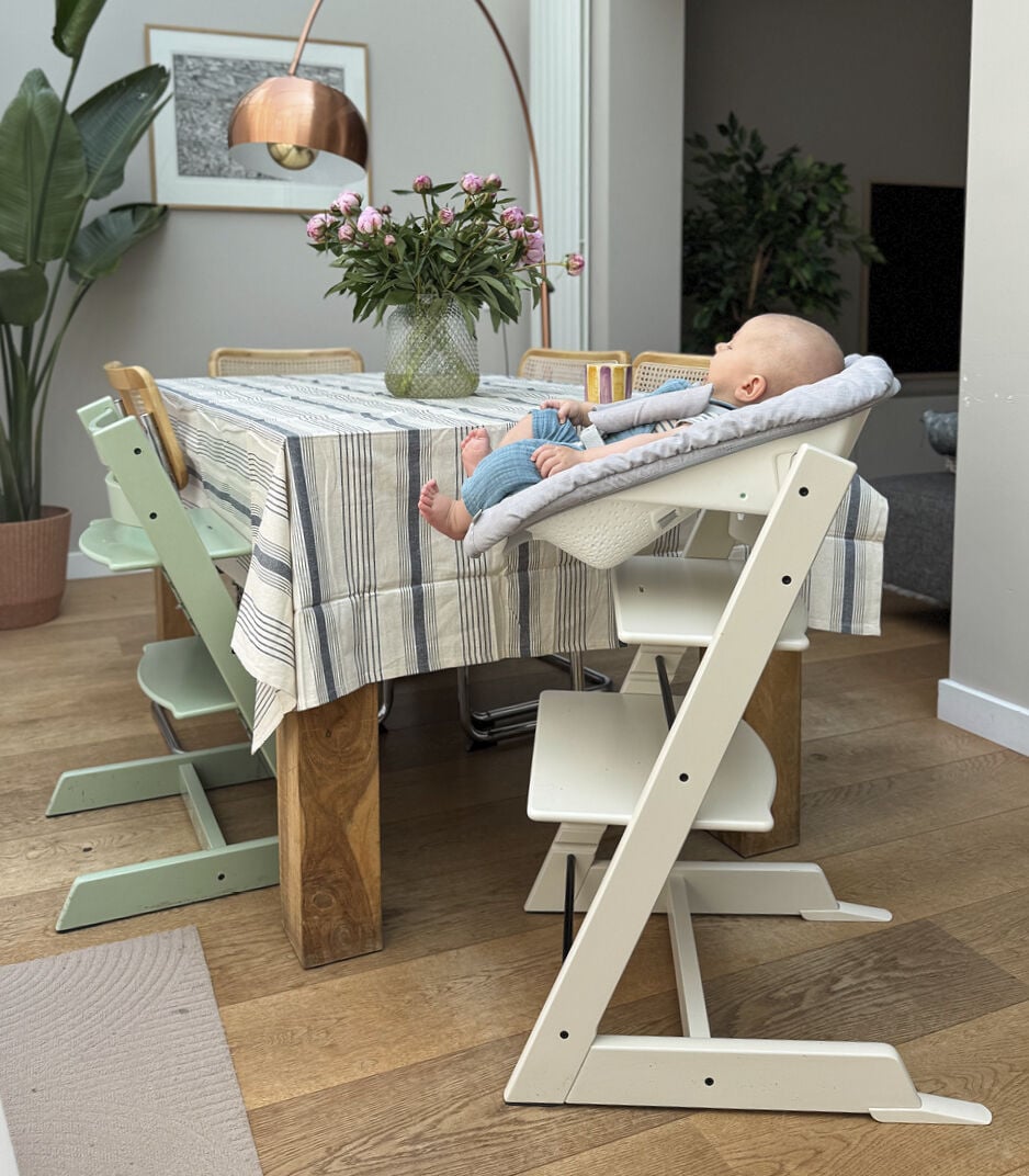 Stokke Tripp Trapp® Chair - Beech, Vanilla White
