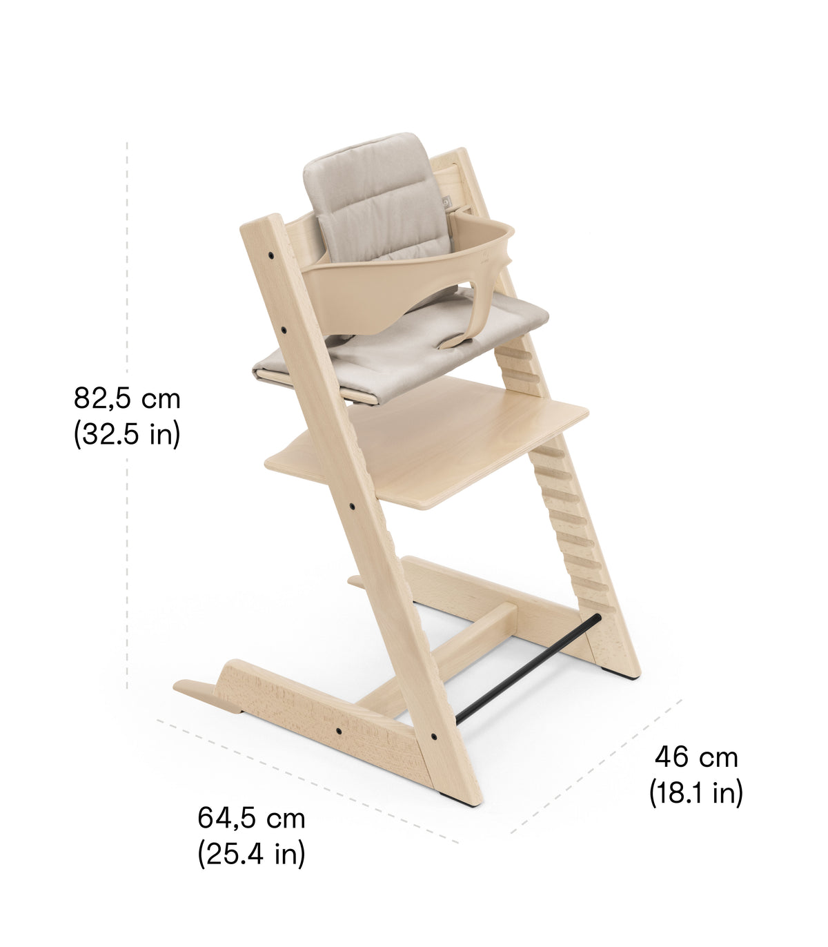 Stokke Tripp Trapp® Baby Set Bundle 3-en-1 avec coussin