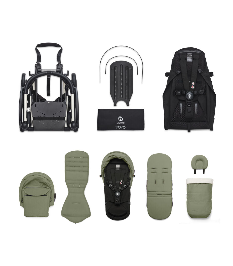 Stokke YOYO3 stroller with newborn set