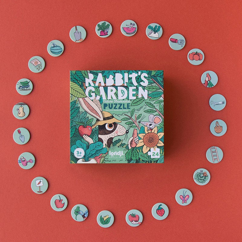 Londji Rabbits Garden Puzzle