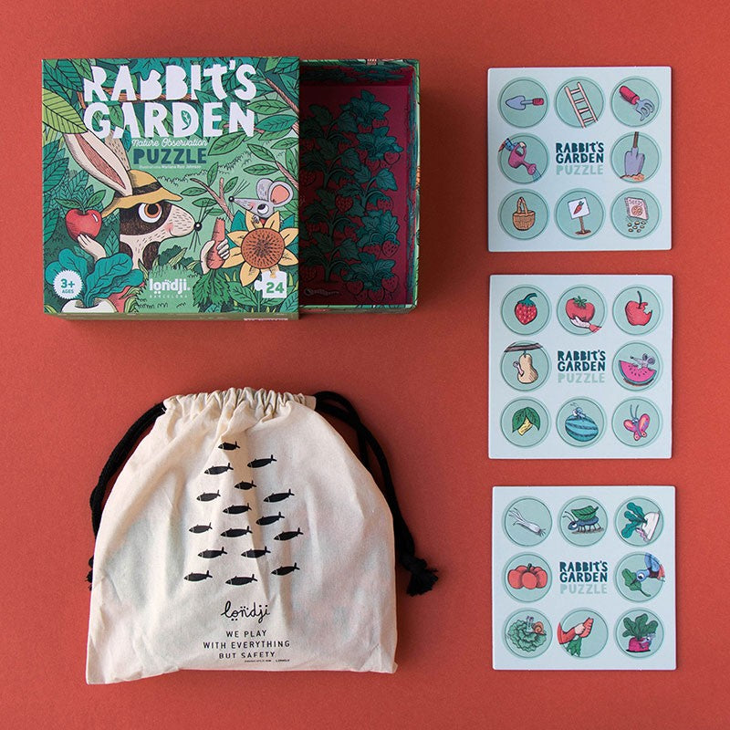Londji Rabbits Garden Puzzle