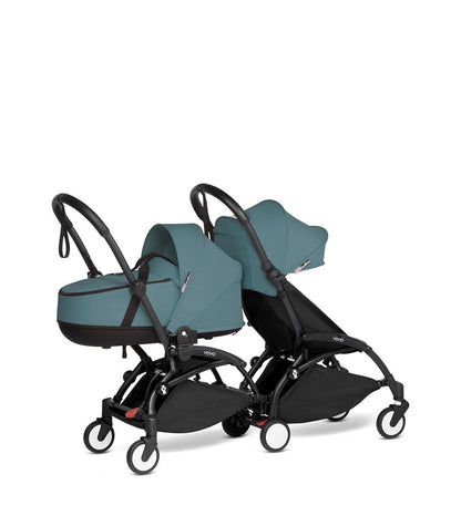 YOYO Connect Gestell – Flexibler Doppelkinderwagen für Zwillinge und Geschwister