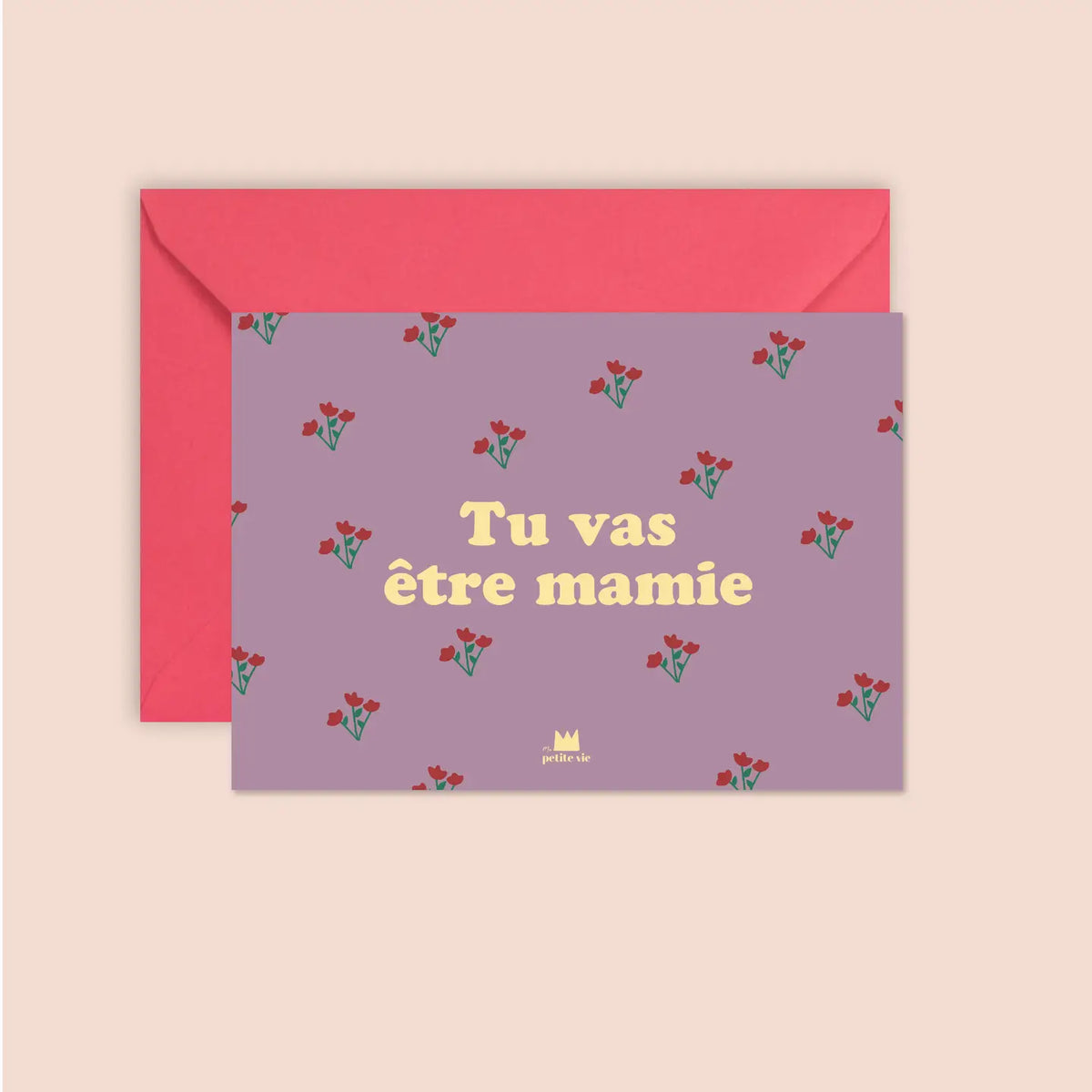 Ma Petite Vie Grusskarte Tu Vas Etre Mamie