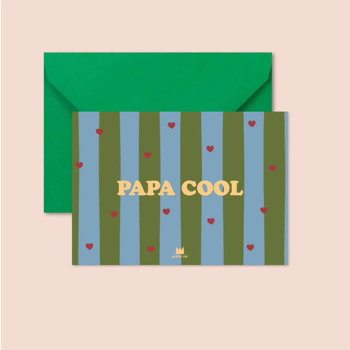 Ma Petite Vie greeting card Papa Cool