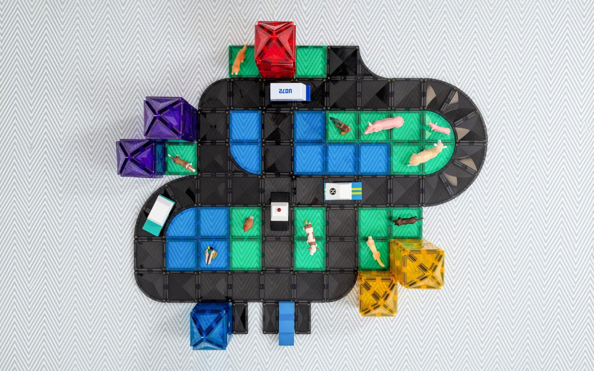 Connetix 48 pièces Roads Pack
