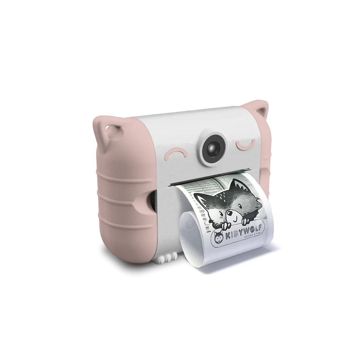 Kidywolf Kidyprint children's camera peach