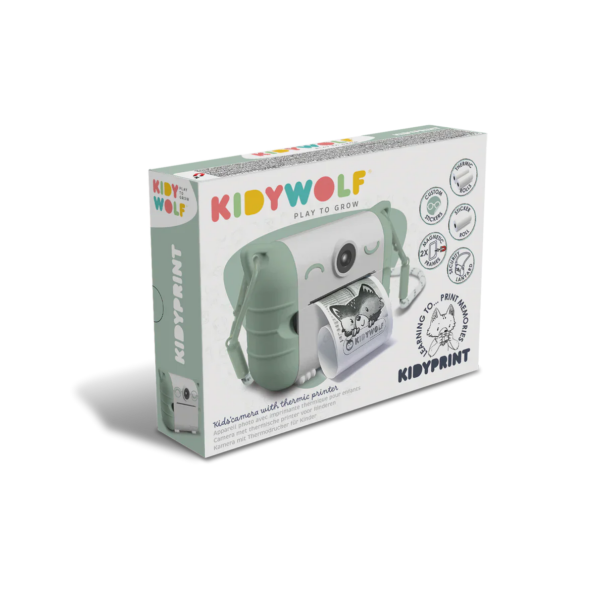 Kidywolf Kidyprint children's camera green