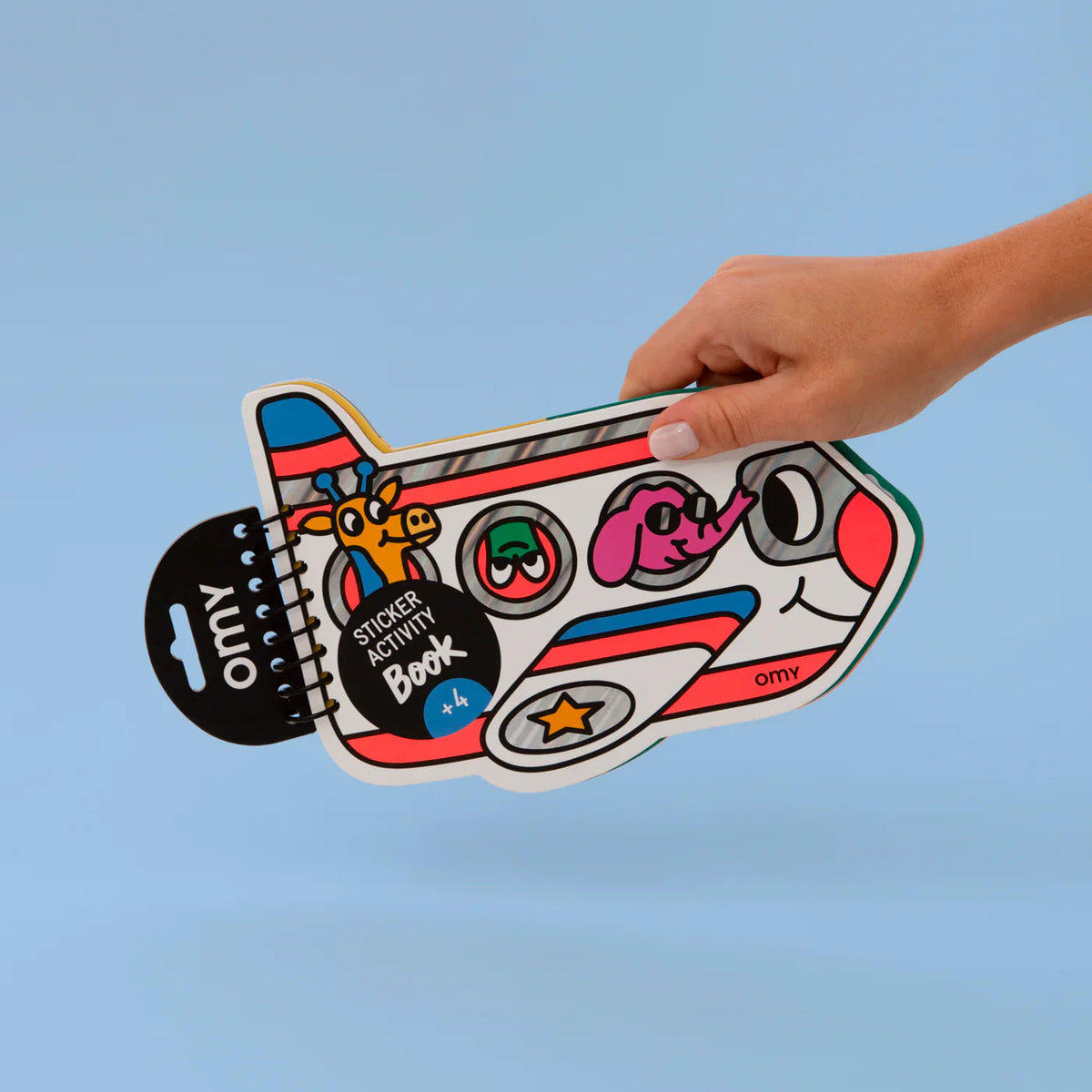 OMY Livre d'autocollants Avion