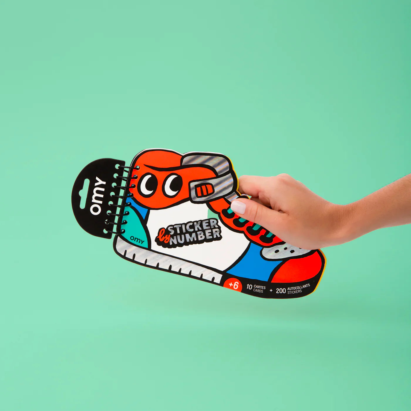 OMY Sneaker sticker book
