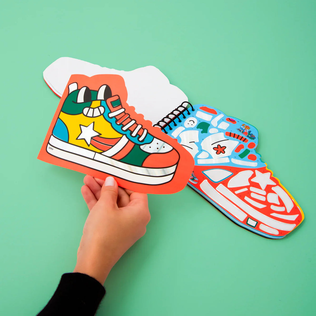 OMY Sneaker sticker book