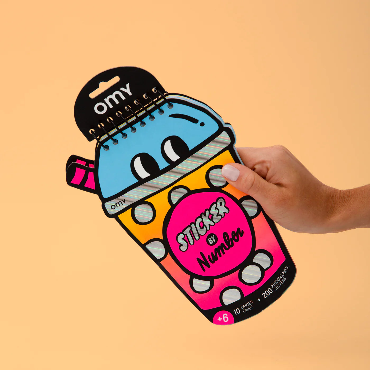 OMY Bubble Tea sticker book