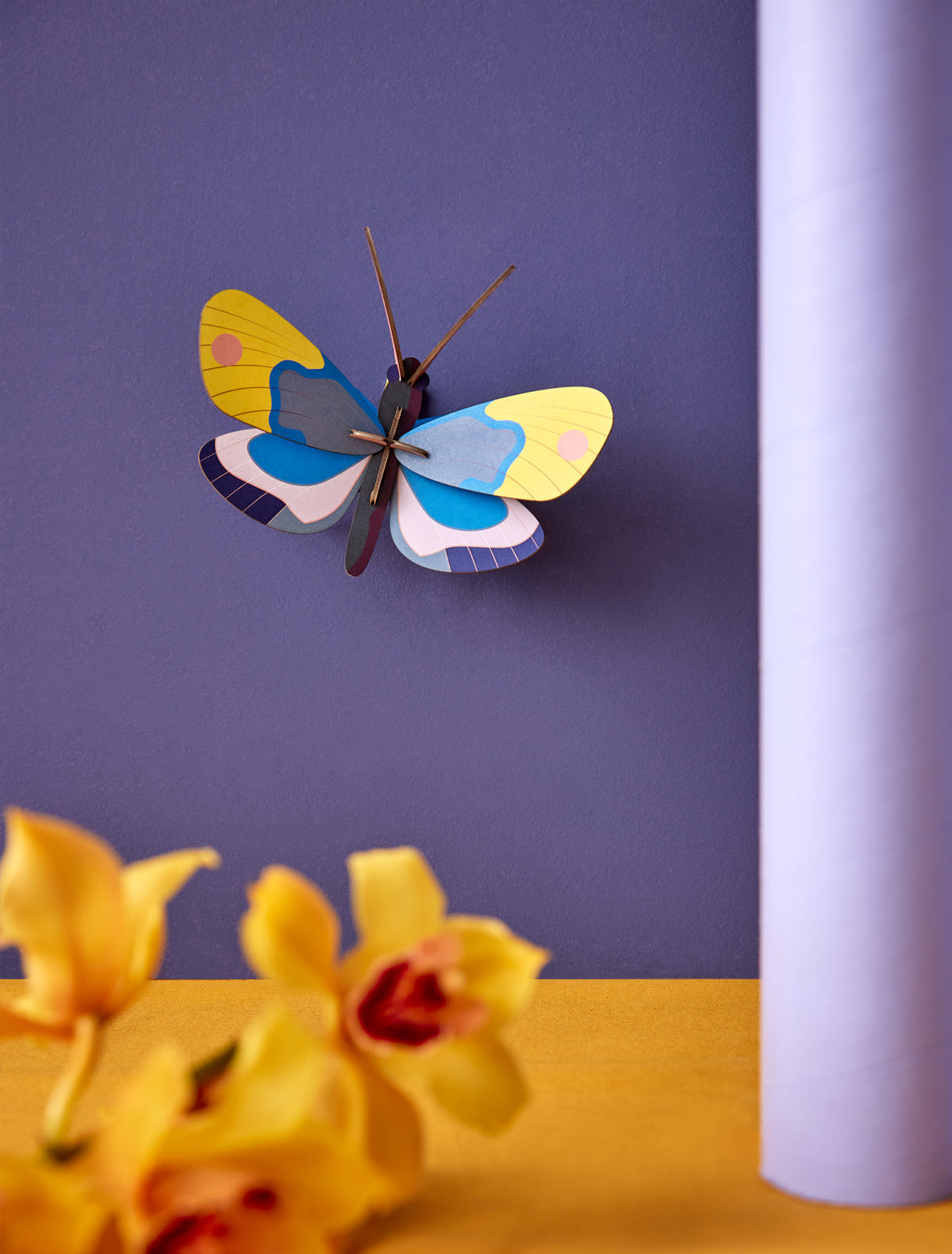 Studio Roof Yellow Monarch butterfly