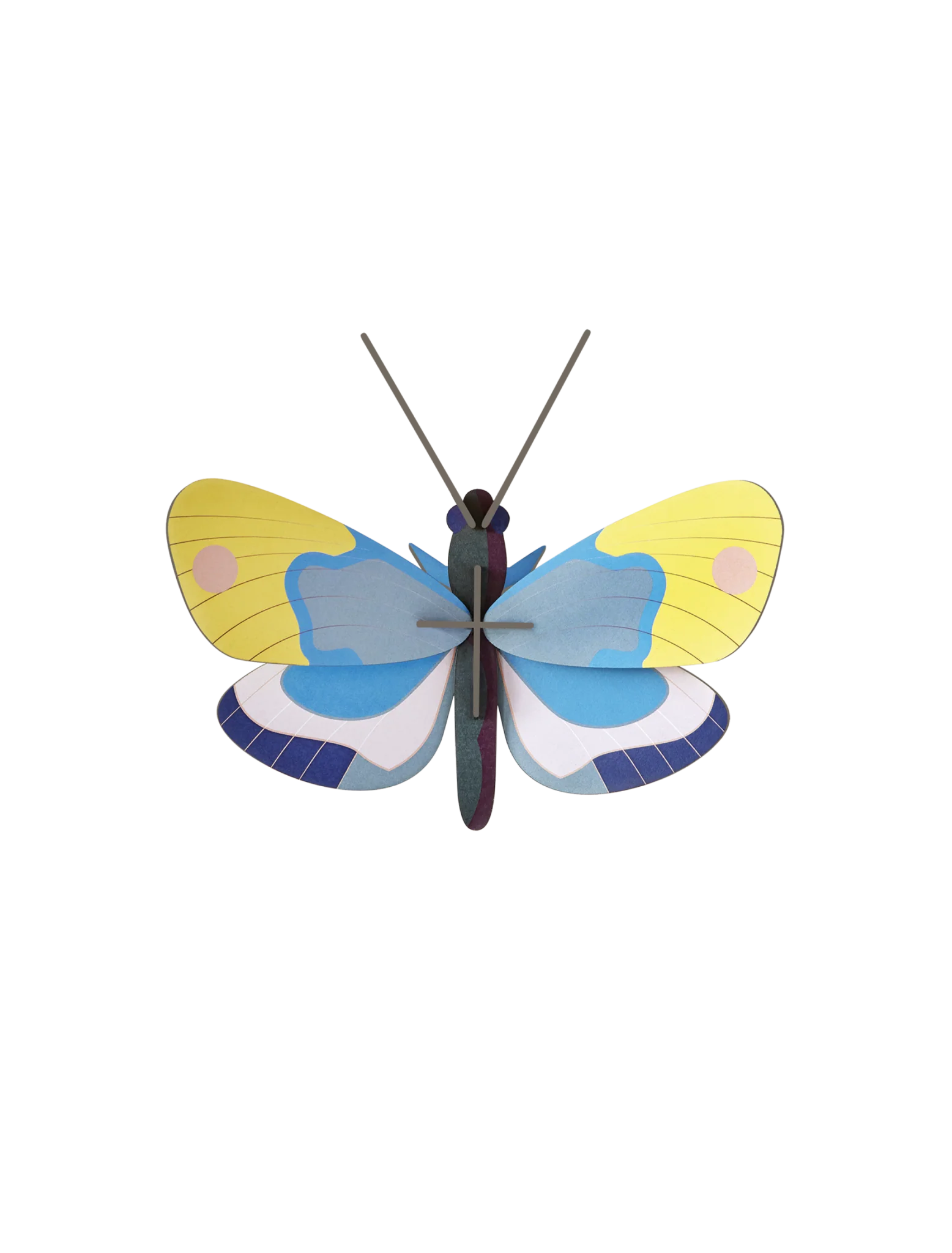Studio Roof Papillon monarque jaune