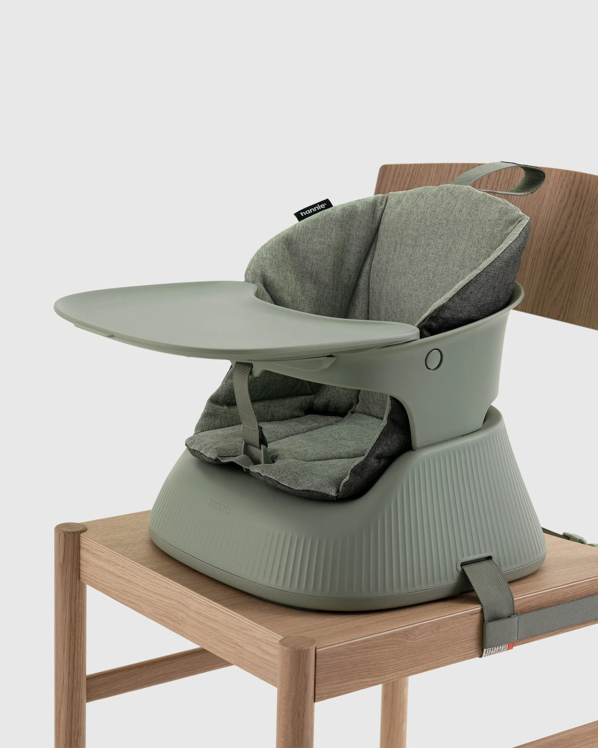 Hannie portable high chair sage green