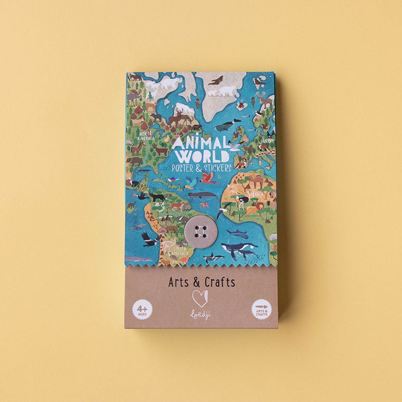 Londji Animal World Poster und Sticker