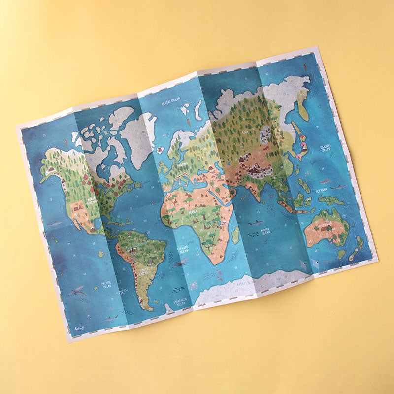 Londji Animal World Poster und Sticker