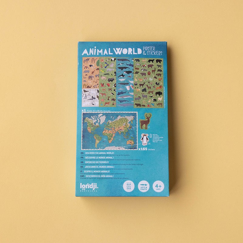 Londji Animal World Poster und Sticker