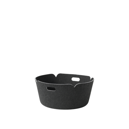 Restore Rundkorb Black Melange