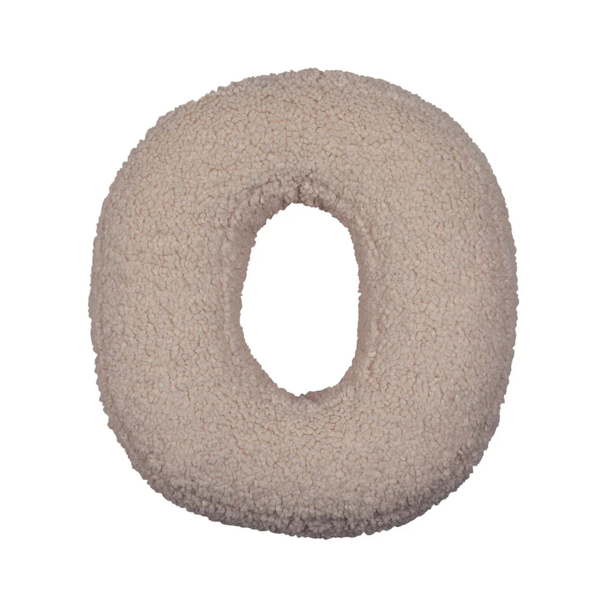 Betty's Home lettera cuscino O Mocha Bouclé