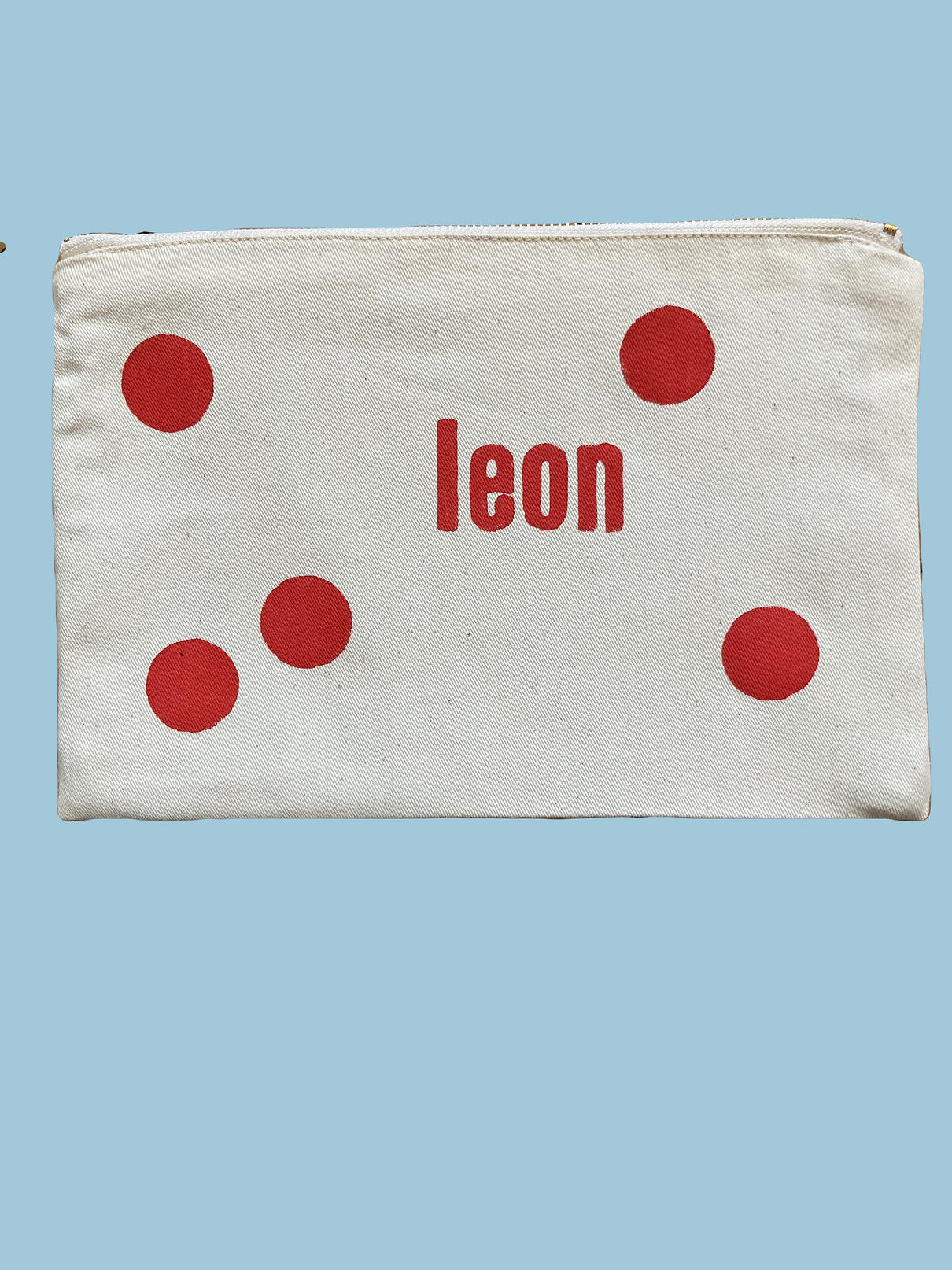 Necessaire Punkte Grau