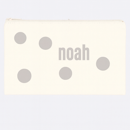 Necessaire Punkte Grau
